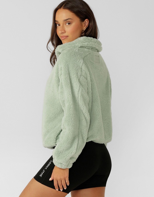 Lorna Jane - Everyday Teddy Quarter Zip Sweater