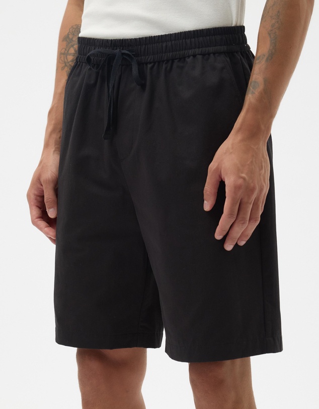 AERE - Long Linen Blend Shorts