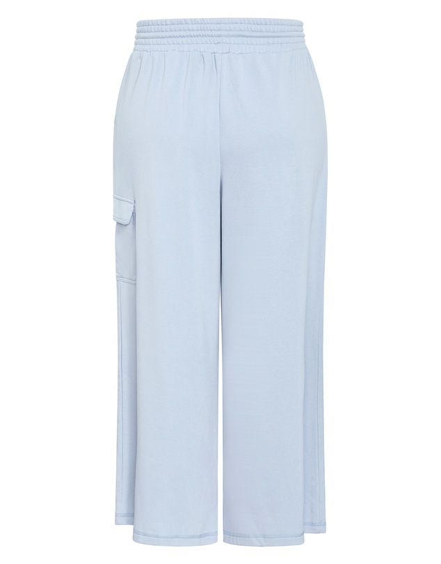 City Chic - Plus size Paige Track Pant - powder blue