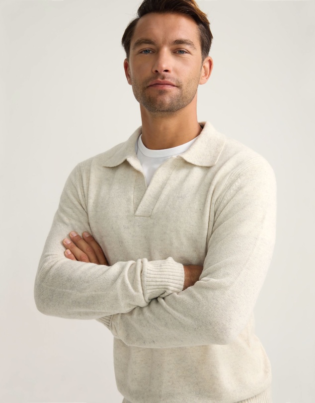 Oxford - Rocco Polo Collar Wool Knit