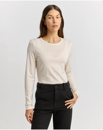 Toorallie - Crew Merino Tee