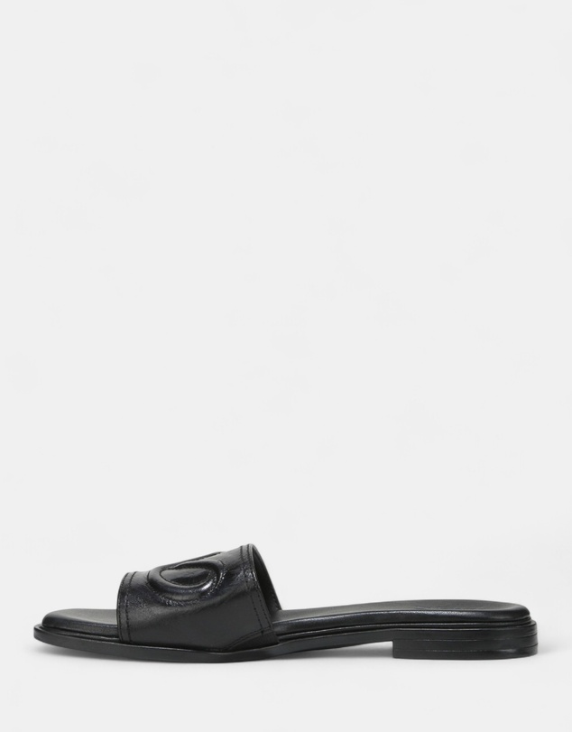 Naturalizer - Genevieve Slide - Black Leather