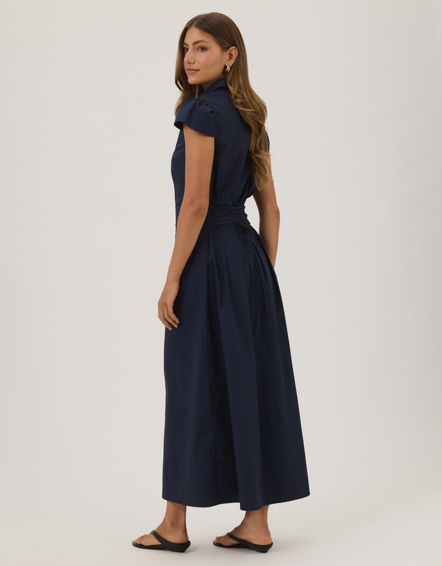 Atmos&Here - Vivienne Tie Back Shirt Dress