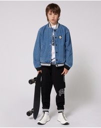 DKNY - All Over Print Short Sleeve T-Shirt - Kids-Teens