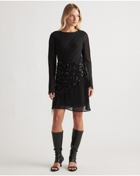 Decjuba - Chelsea Georgette Mini Dress