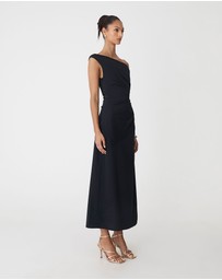 Forcast - Afina One Shoulder Twist Dress