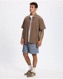 X-Large - 91 Wide Cord Beachshorts