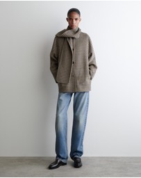 COS - Double-Faced Wool Scarf Jacket