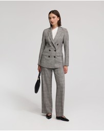 Oxford - Billie Eco Checked Suit Jacket