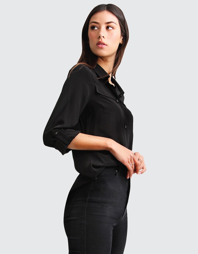 Belle & Bloom - Eclipse Rolled Sleeve Blouse