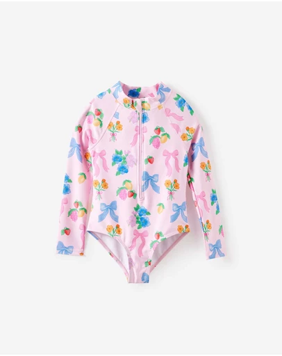 Cotton On Kids - Long Sleeve One Piece Swimsuit
