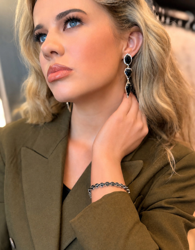 Stephanie Browne - Bocheron Bracelet in Jet