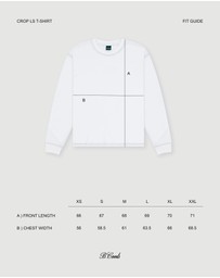 B.Cools - Script Crop T-Shirt