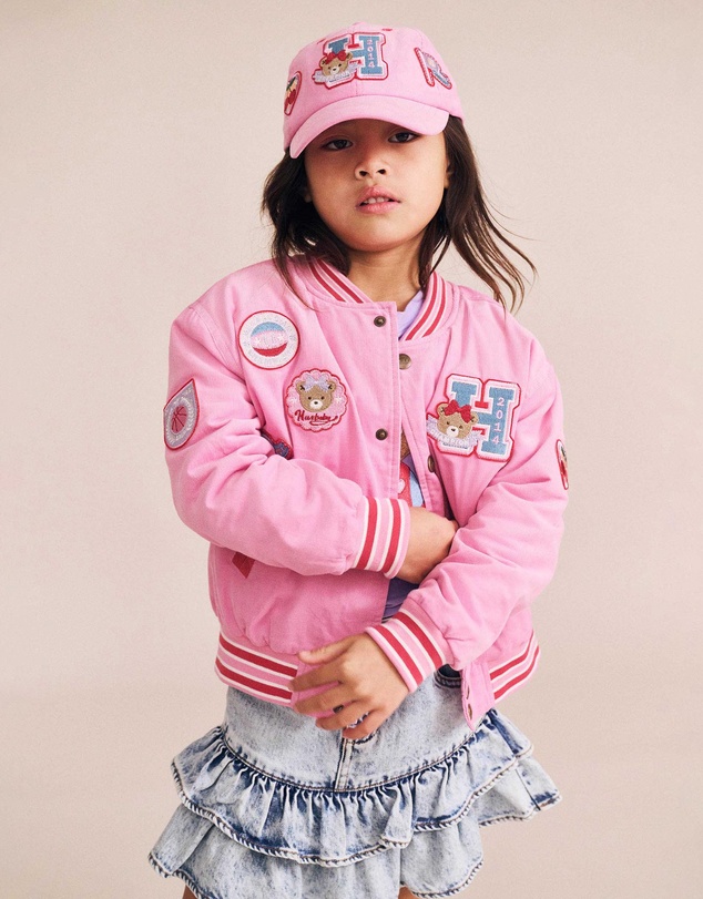 Huxbaby - Collegiate Huxette Cord Jacket - Babies-Kids