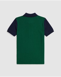 Polo Ralph Lauren - Big Pony Cotton Mesh Polo Shirt - ICONIC EXCLUSIVE - Kids