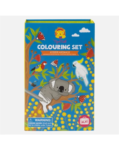 Tiger Tribe - Colouring Set Aussie Animals