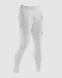 SKINS - SKINS Compression Men's Series-1 Running/Gym Long Tight White