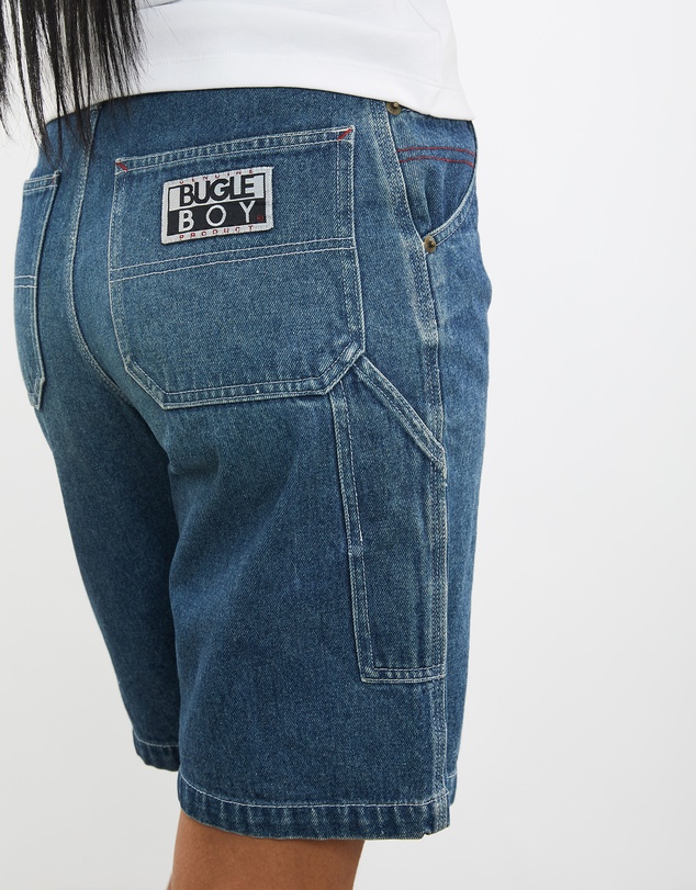 Vintage by The Real Deal - Pre Loved - Vintage Bugle Boy Denim Carpenter Shorts