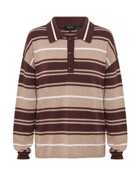 Oxford - Pip Striped Polo Knit