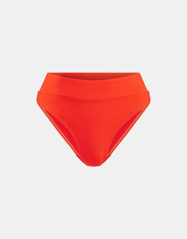 Modibodi - Swimwear Hi-Leg Period Brief Light Absorbency Poinciana