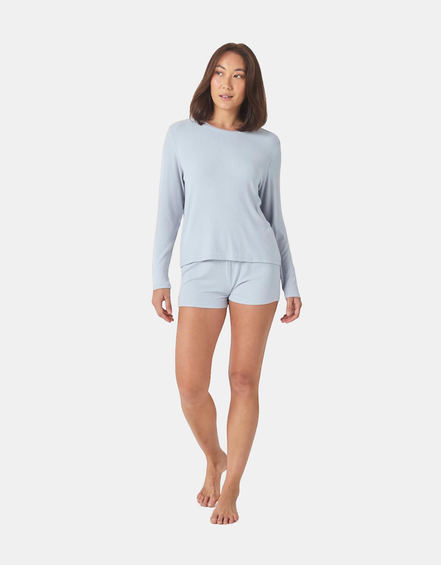 Gingerlilly - Avery Rib Lounge Mini Short