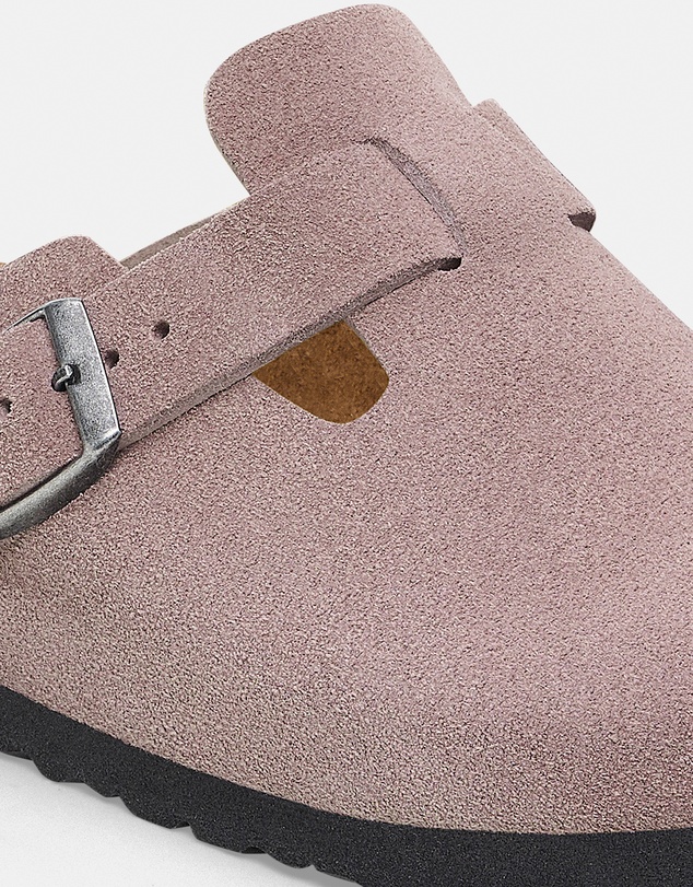 Birkenstock - Boston SFB Suede Leather Narrow - Unisex