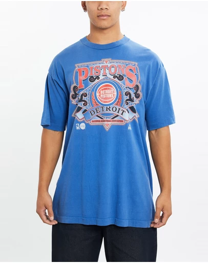Vintage by The Real Deal - Pre Loved - Vintage 90s NBA Detroit Pistons Tee