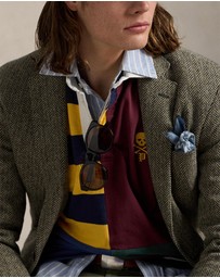Polo Ralph Lauren - ICONIC EXCLUSIVE - Classic Fit Patchwork Jersey Rugby Shirt
