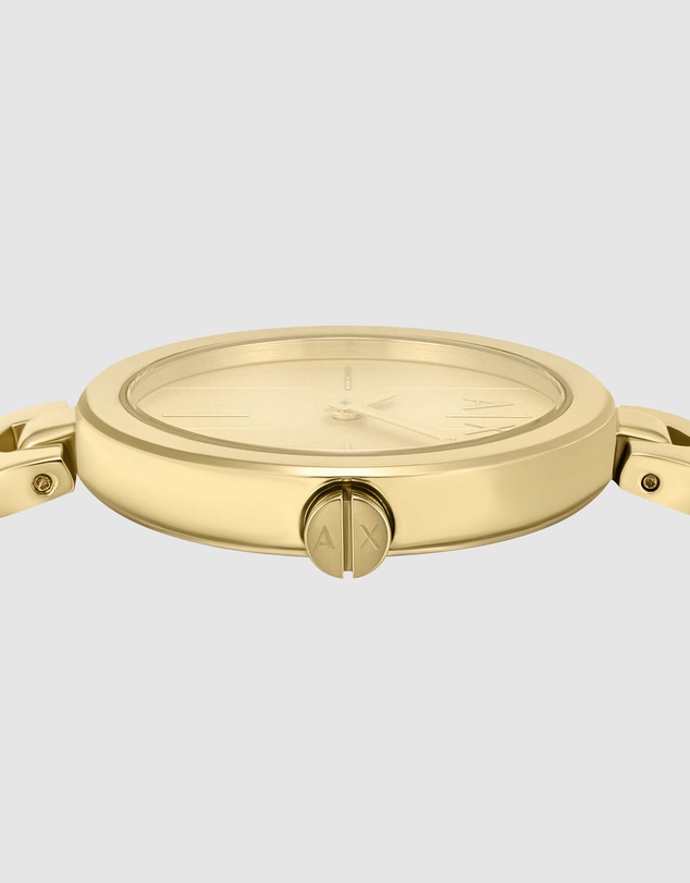 Armani Exchange - Gold Tone Analogue Watch