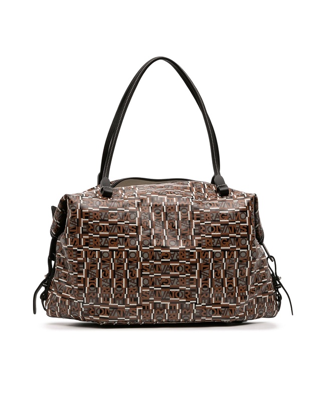 Pre-Loved by Azura Reborn - Pre-Loved Gancini Coated Canvas Tote
