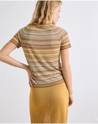 Marella - Short-sleeve knit sweater