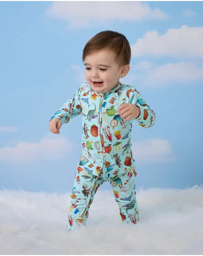 Fleur Harris - 'Heirloom Treasures' Timeless Coverall in Soft Aqua