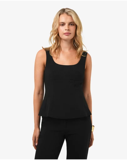Forcast - Nikki Peplum Top