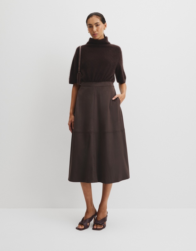 Country Road - Faux Suede Skirt