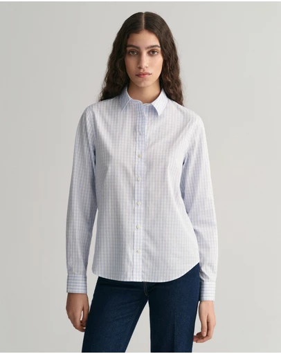 Gant - Regular Fit Gingham Poplin Shirt