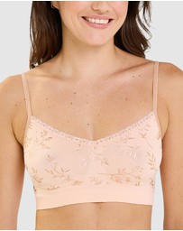 Billet Doux - Zen Anniversaire Crop Top Style Wirefree Bralette - 2 Pack