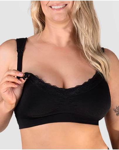 B Free Intimate Apparel - Cushion Padded Strap Wire Free Maternity & Nursing Bra﻿ (B-H) Cup