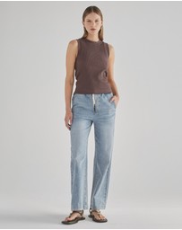 DRICOPER DENIM - Joey Chocolate Top