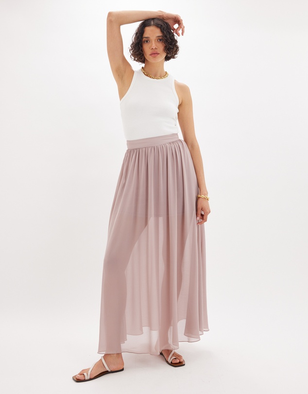 Amelius - Calliope Sheer Maxi Skirt