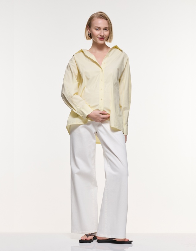 Soon Maternity - Ella Back Tie Cotton Shirt