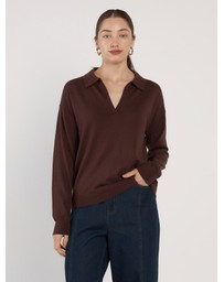 Fate + Becker - Solenne Polo Knit