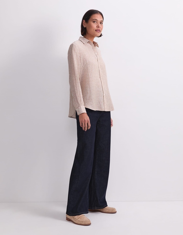 Sportscraft - Dahlia Stripe Linen Shirt