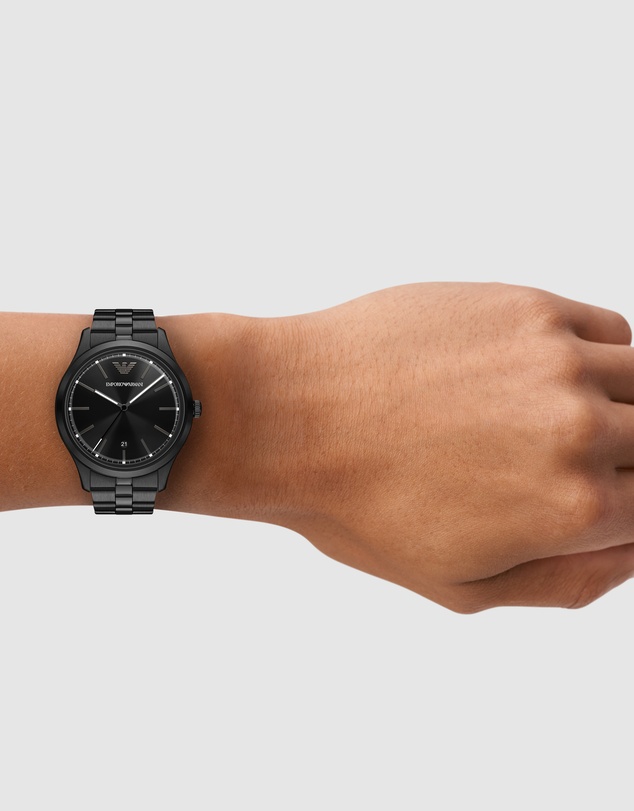 Emporio Armani - Black Analogue Watch