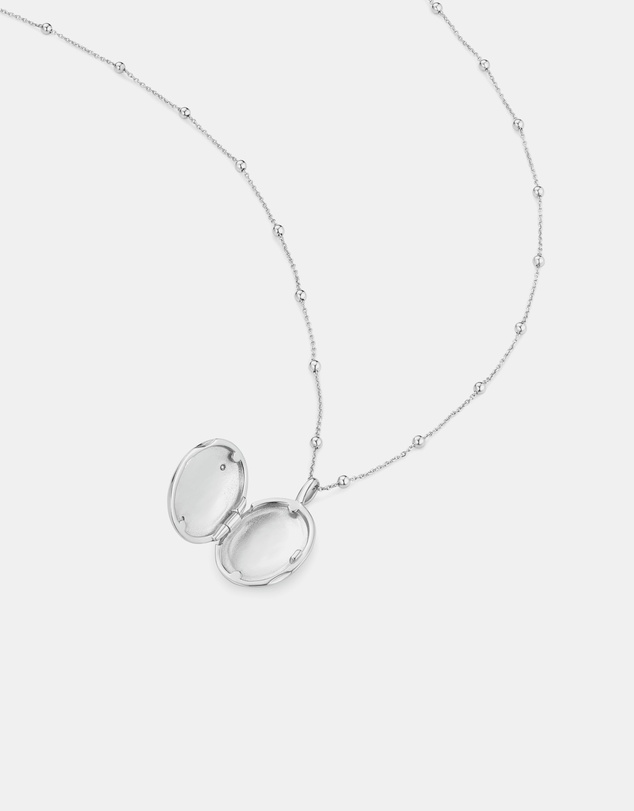 Ania Haie - Silver Butterfly Locket Necklace