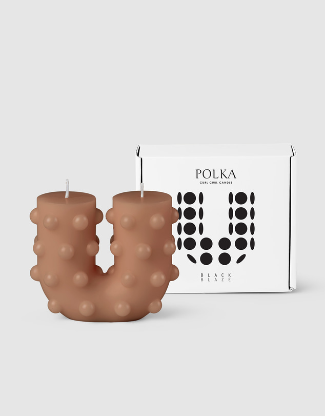 Black Blaze - Polka Curl Curl Candle