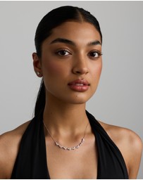 Michael Hill - Cubic Zirconia Vine Necklace in Sterling Silver