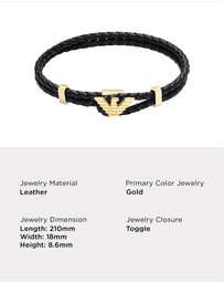 Emporio Armani - Gold Bracelet