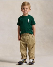 Polo Ralph Lauren - Big Pony Cotton Jersey Tee - ICONIC EXCLUSIVE - Kids