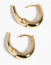 Lovisa - Gold Plated Small Huggie Hoop Earrings