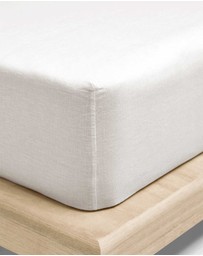Aura Home - Emile Linen Fitted Sheet